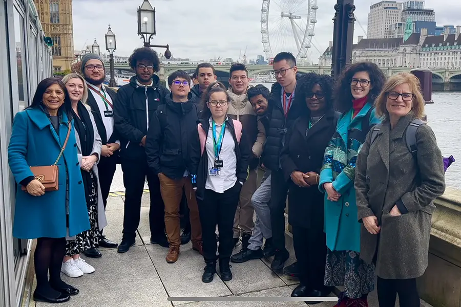 CANDI Supported Internship students visit The Houses of Parliament