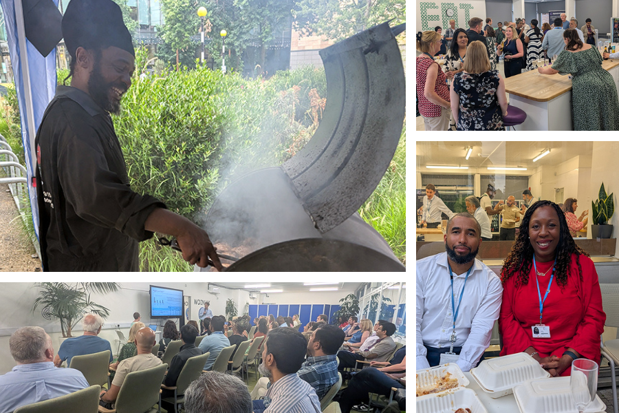 Employers gather at Regents Park campus for Apprenticeships+ Summer BBQ event