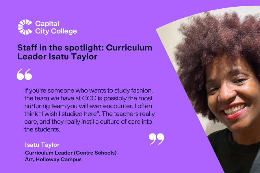 Isatu Taylor, Curriculum Leader (Centre Schools), Art at CCC