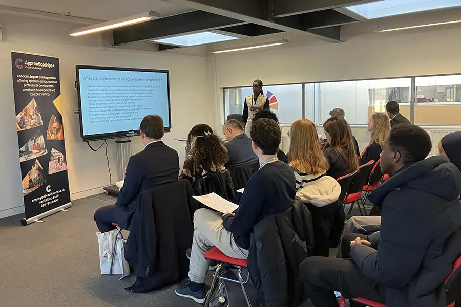 Capital City College welcomes London employers for Accountancy Apprenticeship Breakfast