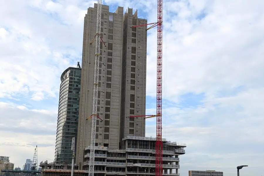 NG Bailey and One North Quay in Canary Wharf