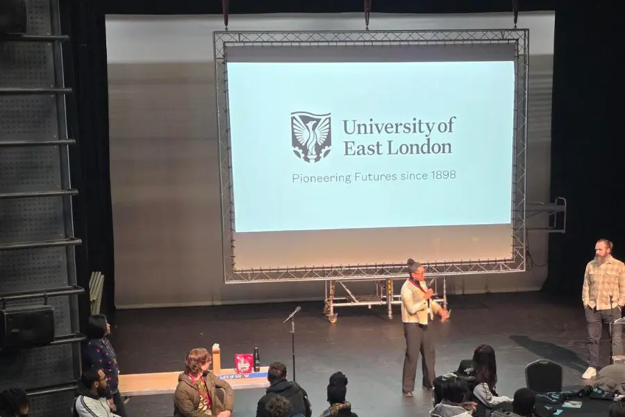 CCC students attend the UEL’s Rising Talent Awards 2026 launch event