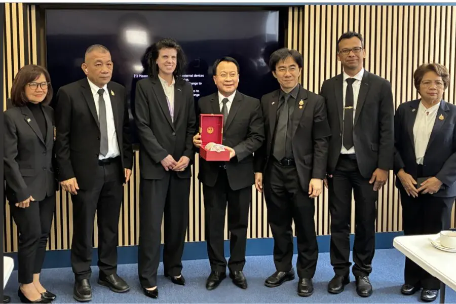Members of the Thai delegation visiting CCC