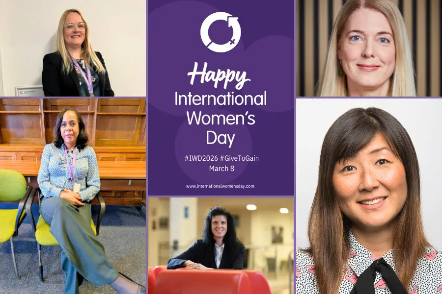 Some of CCC's female leaders for International Women's Day