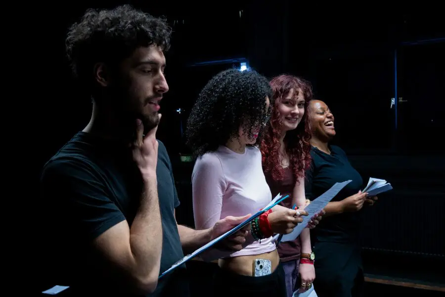 Behind the scenes in Budapest with CCC performing arts students