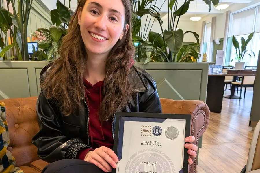 Antonella Olmo, Silver medal winner at 2026 International Salon Culinaire